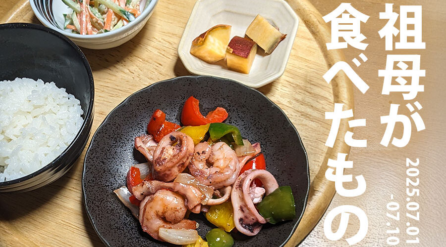 20260129_祖母が食べたもの_20250701から20250710